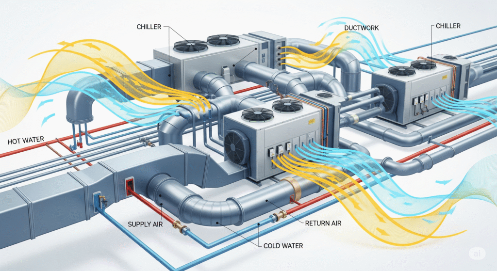 HVAC MEP Thumb Rules – CFM, Duct, Chiller, Pipe, Airflow Sizing Guide ...