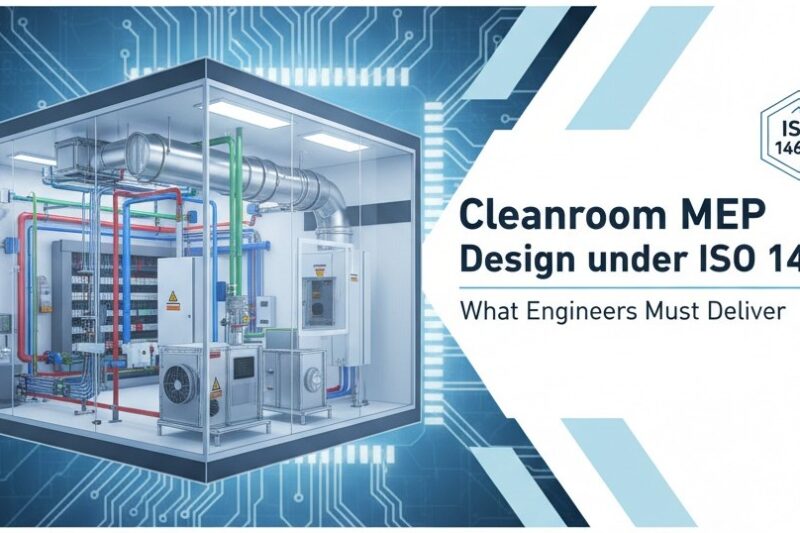 Cleanroom MEP Design under ISO 14644: What Engineers Must Deliver.